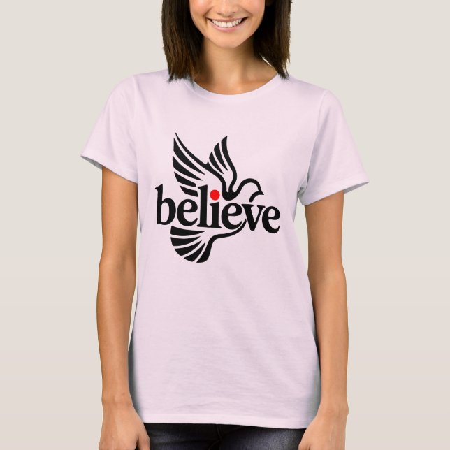 Camiseta Believe taube  (Anverso)