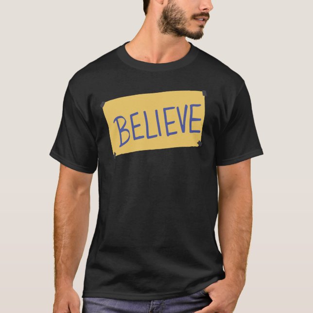Camiseta Believe-Ted Essential T-Shirt (Anverso)