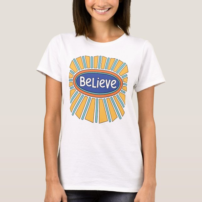 Camiseta Believe - Ten Faith T-Shirt (Anverso)