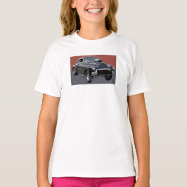 Camiseta Belio 1951 de Chevrolet del negro Aire gasser.