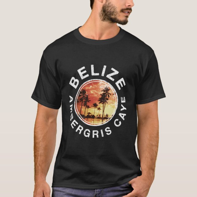 Camiseta Belize Ambergris Caye (Anverso)