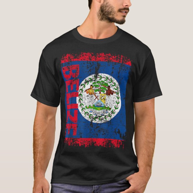 Camiseta BELIZE BELICE BELICE DE Vintage (Anverso)