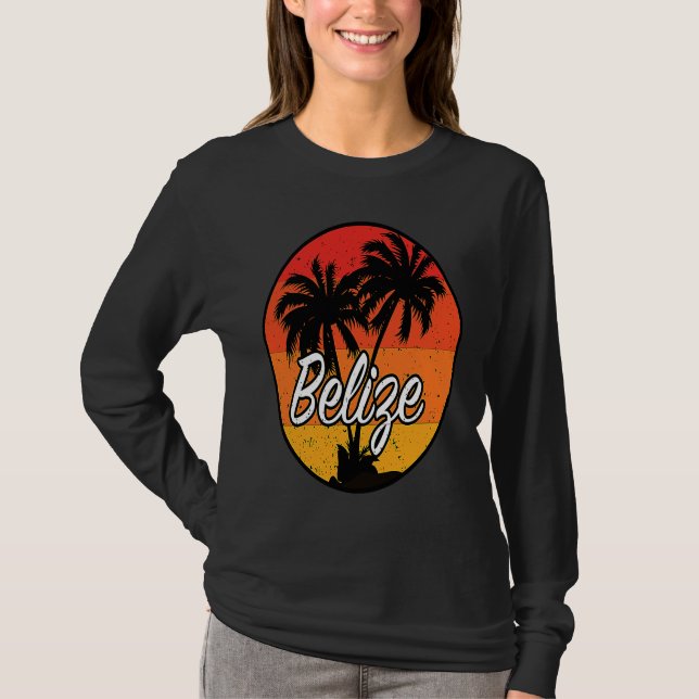 Camiseta Belize Vacation Travel Souvenir (Anverso)
