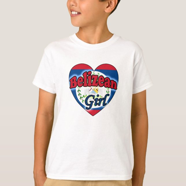 Camiseta Belizean Girl (Anverso)