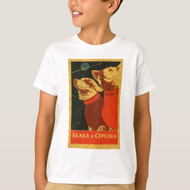 Camiseta Belka y Strelka (Anverso)