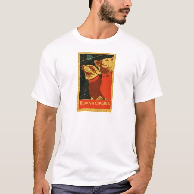 Camiseta Belka y Strelka (Anverso)