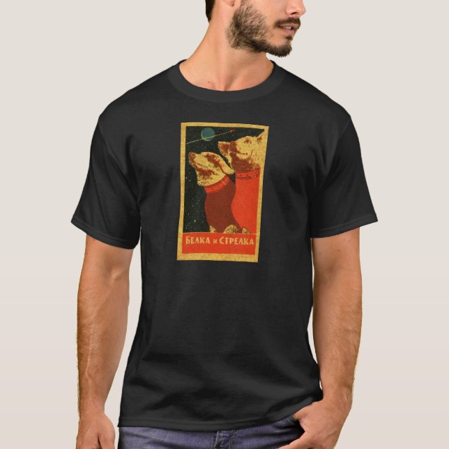 Camiseta Belka y Strelka (Anverso)