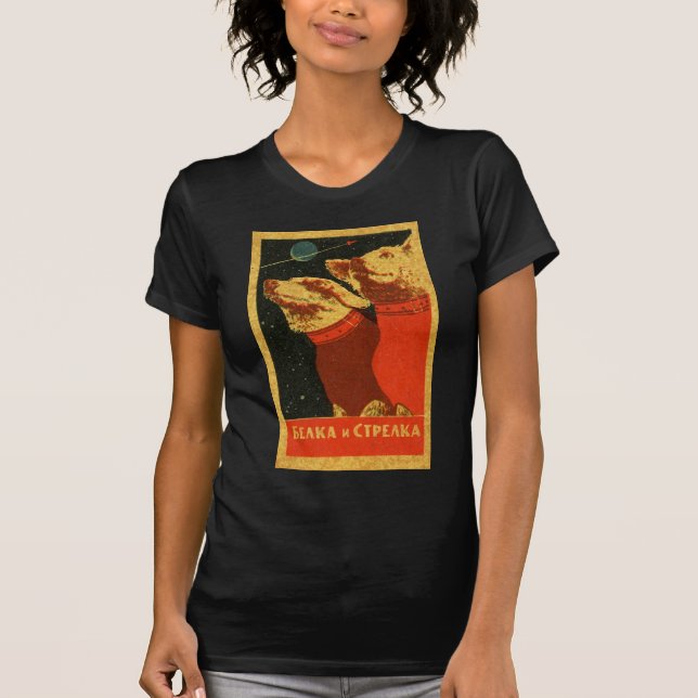 Camiseta Belka y Strelka (Anverso)