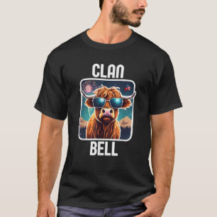 Camiseta Bell Clan 4 de julio Familia escocesa Nombre Fiest