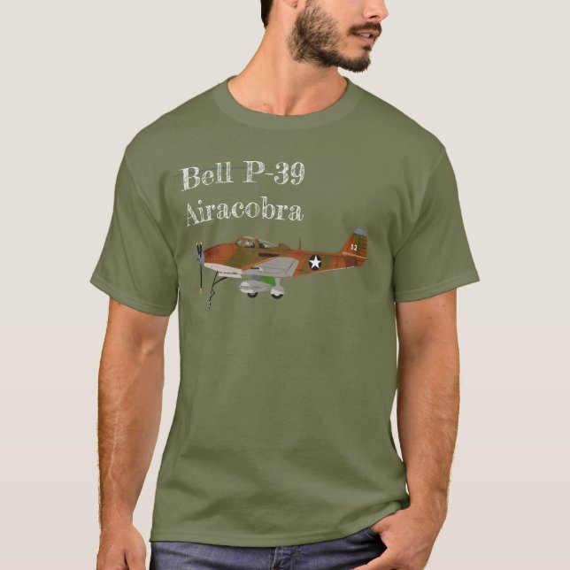 Camiseta Bell P-39 Airacobra (Anverso)