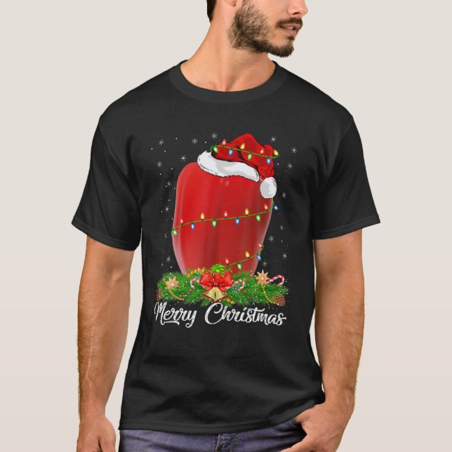 Camiseta Bell Pepper Lover a juego Santa Hat Bell Pepper C (Anverso)