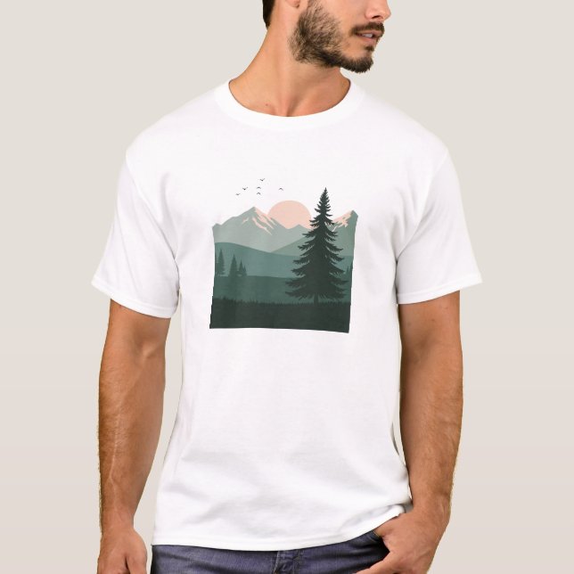 CAMISETA BELLA ARTES EVERGREEN (Anverso)