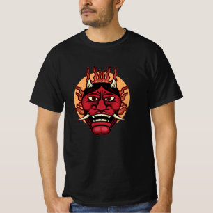 Camiseta Bella Artes japonés de tatuajes yokai kanji japon