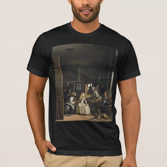 Camiseta Bella Artes Las Meninas Diego Velázquez (Anverso)