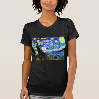 Camiseta Bella Artes nocturno Van Gogh Starry