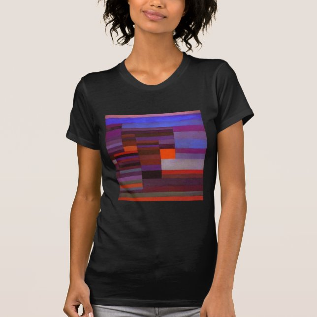Camiseta Bella Artes Resumen Del Fuego De Paul Klee En La N (Anverso)