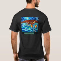 Camiseta Bella Artes 'Viaje a la luz de la luna'