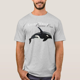 Camiseta Bella ballena crujiente de acuarela, Orcinus Orca