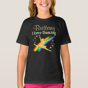 CAMISETA BELLA BALLERINA TEE DE ORO PERSONALIZADO