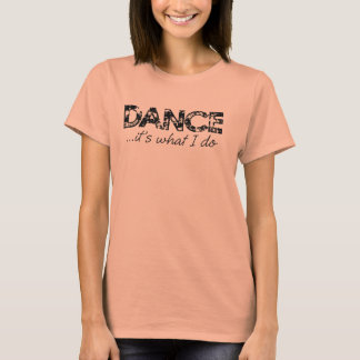 Camiseta Bella Boxy Crop T - Baile... es lo que hago.