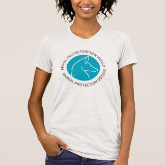 Camiseta Bella Canvas APNM/APV Círculo Logotipo de mujer Te