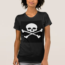 Camiseta Bella+Canvas Bandeira Pirata Clássica