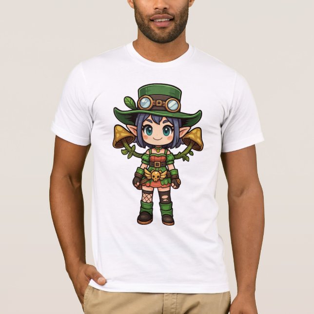 Camiseta Bella+Canvas Barganhadora da Floresta (Anverso)
