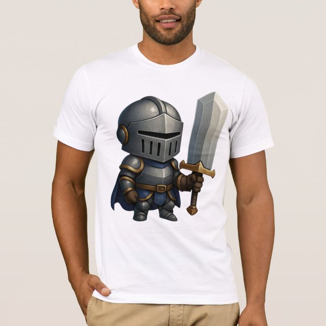 Camiseta Bella+Canvas Defensor Blindado (Anverso)