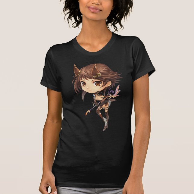 Camiseta Bella+Canvas Guardião Psíquico [F] (Anverso)