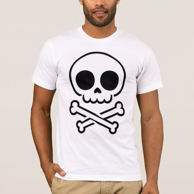 Camiseta Bella+Canvas Jolly Roger Fofo (Anverso)