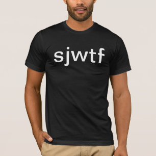 Camiseta Bella Canvas para hombres negros SJWTF