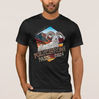 Camiseta Bella+Canvas Policromo T-Shirt Negro