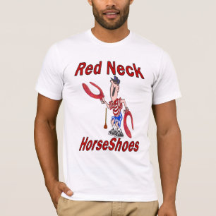 Camiseta Bella Canvas REDNECK HORSESHOES TEE