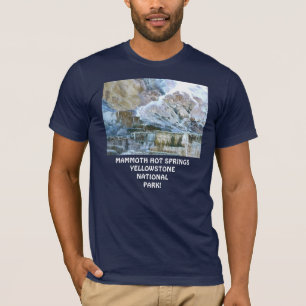Camiseta Bella-Canvas T-Shirt Único Mamut Hot Springs!