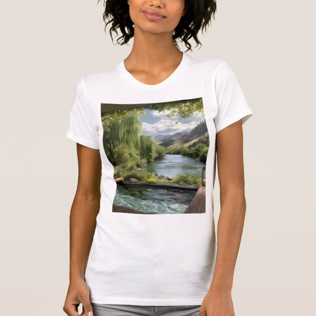 Camiseta Bella+Canvas Women Slim Fit Tee (Anverso)