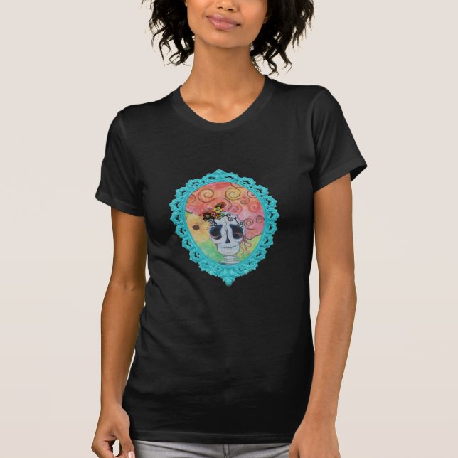 Camiseta Bella Muerte, Dia de los Muertos Shirt (Anverso)