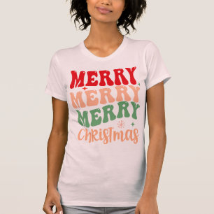 Camiseta Bella rosa claro + canvas Tee delgado para mujer