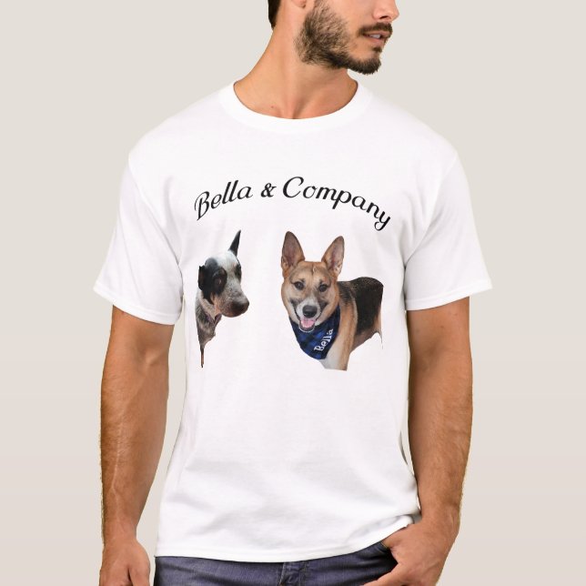Camiseta Bella y Compañía (Anverso)