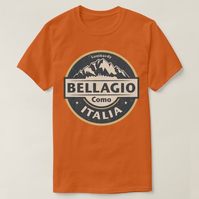 Camiseta Bellagio Italia (Diseño del anverso)