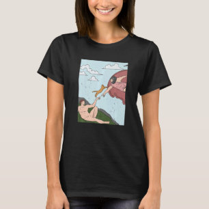 Camiseta Bellas Artes de Historia del Arte Michelangelo Cat