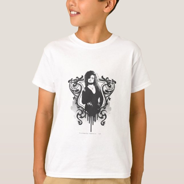 Camiseta Bellatrix Lestrange Dark Arts Design (Anverso)