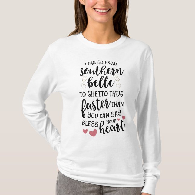 Camiseta Belle del Sur a Getto Thug (Anverso)