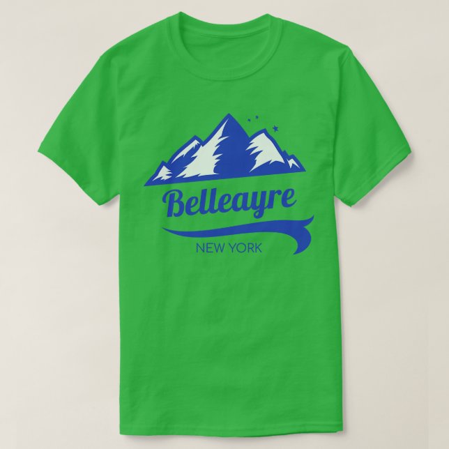 Camiseta Belleayre Mountain ski New York (Diseño del anverso)
