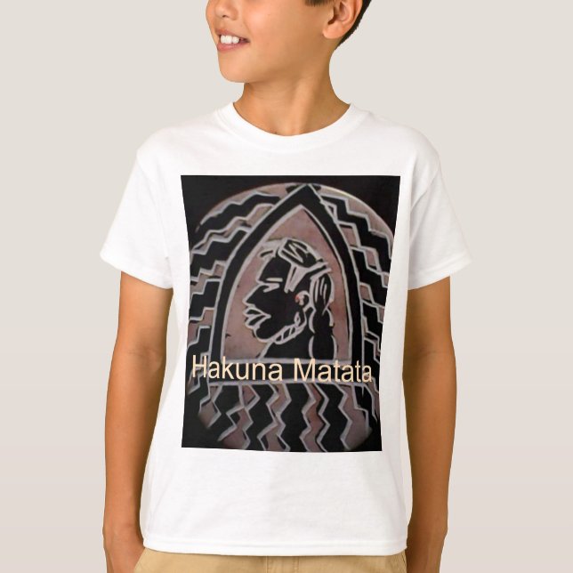 Camiseta Belleza africana: el retrato tribal de Bongo Maasa (Anverso)