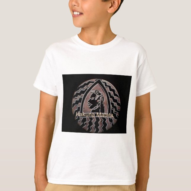 Camiseta Belleza africana: el retrato tribal de Bongo Maasa (Anverso)