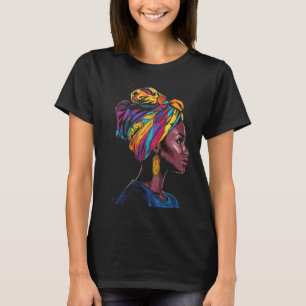 Camiseta Belleza afroamericana Mes de la historia negra Jun