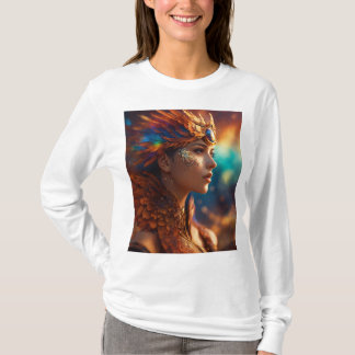 Camiseta "Belleza caprichosa: Elegancia inspirada en el art