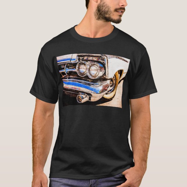 Camiseta Belleza clásica del coche (Anverso)
