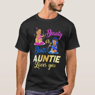 Camiseta Belleza Cuta O Golpear A La Tía Te Ama - Rescate D