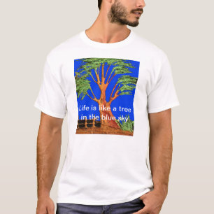Camiseta Belleza de Acacia en África: Serenidad Serengeti.